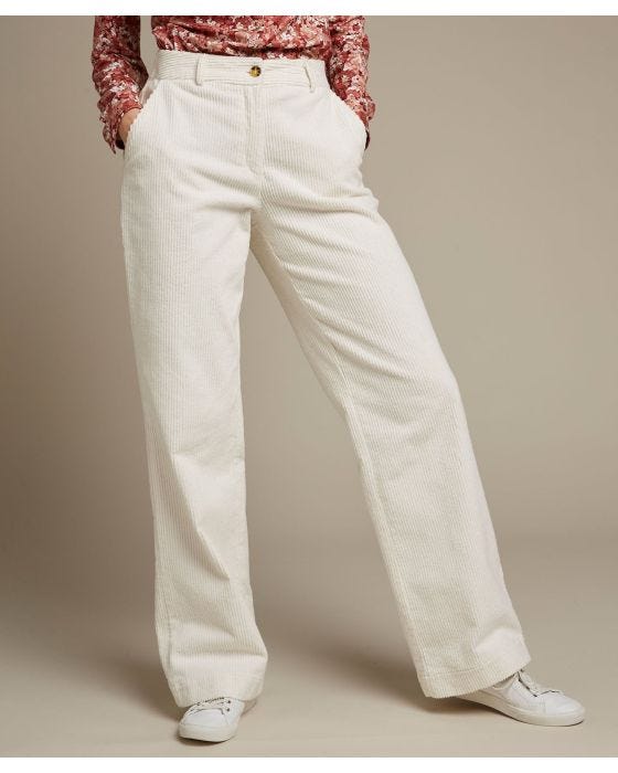 damart Cord Wide Leg Trousers