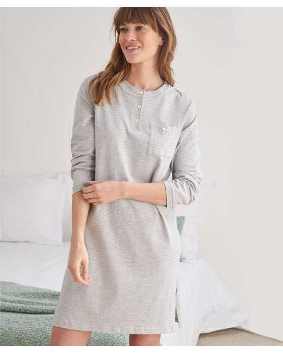 Damart Cotton Jersey Nightdress