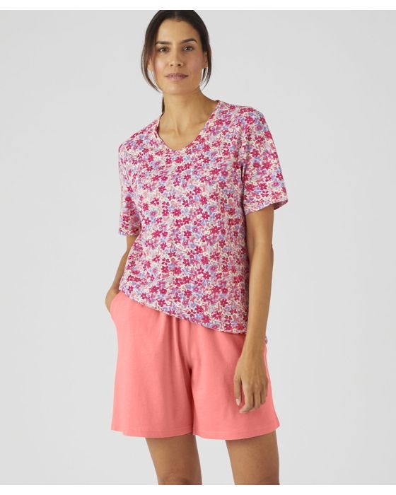 damart Cotton Pyjama Short Set
