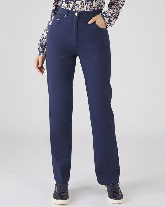 Damart Cotton Stretch Trousers