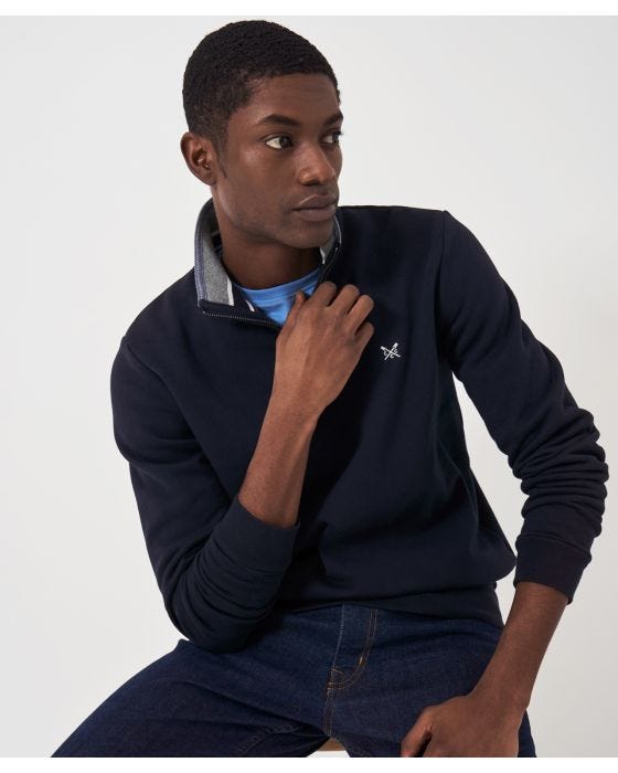 Damart Crew Clothing - Classic Half Zip Sweatshirt