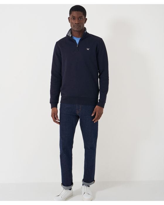 damart Crew Clothing - Classic Half Zip Sweatshirt