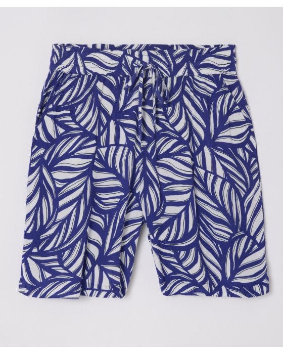 Damart Crinkle Print Shorts