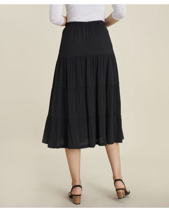 Damart Crinkle Skirt