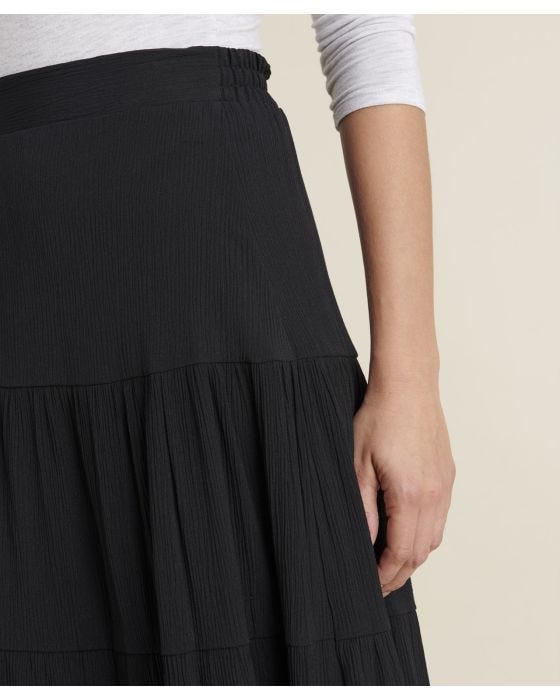 Damart Crinkle Skirt