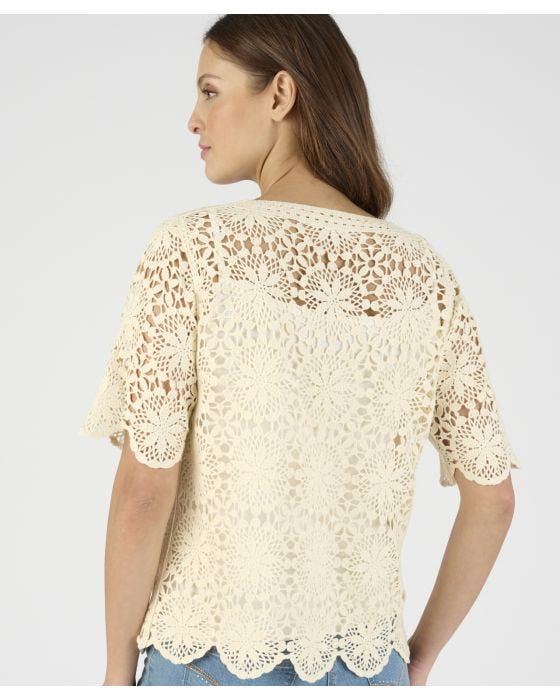 Damart Crochet Top