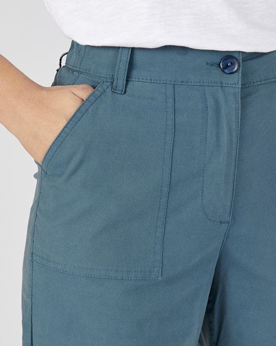 Damart Crop Wide-leg Trousers