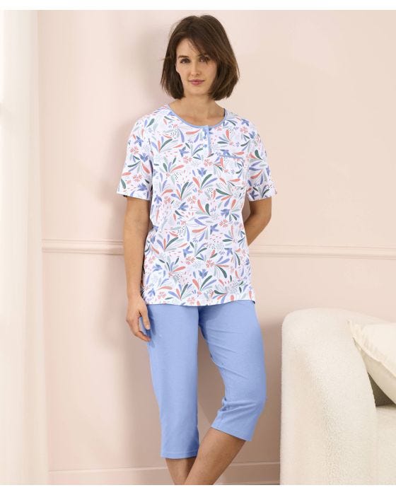 Damart Cropped Pyjamas