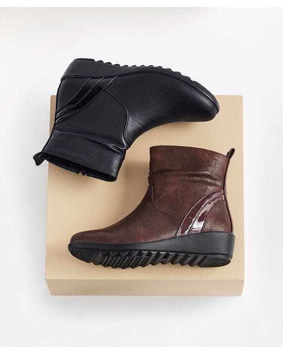damart Cushion-walk Ankle Boots