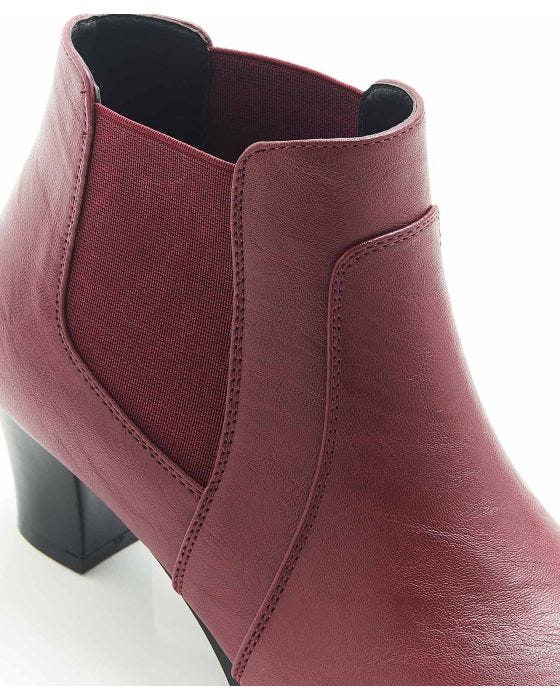 Damart Cushion-walk Heeled Ankle Boots