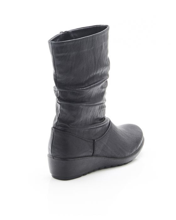 Damart Cushion-walk Slouch Mid Calf Boots