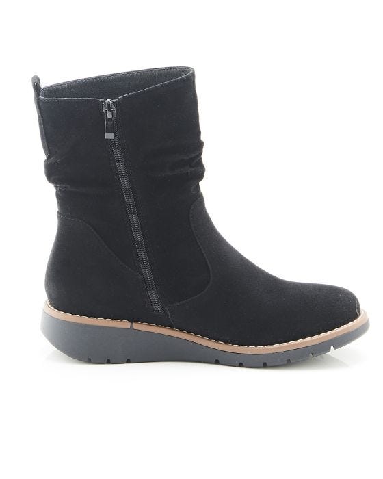 Damart Cushion-walk Slouchy Suede-look Ankle Boot