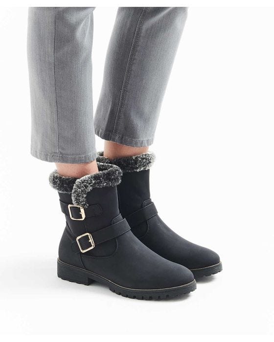Damart Cushion-walk Suede-look Boots