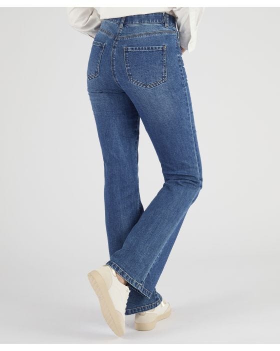Damart Denim Flared Jeans