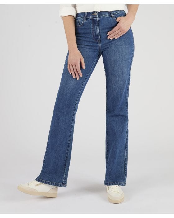 damart Denim Flared Jeans