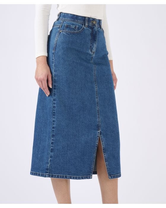 Damart Denim Skirt