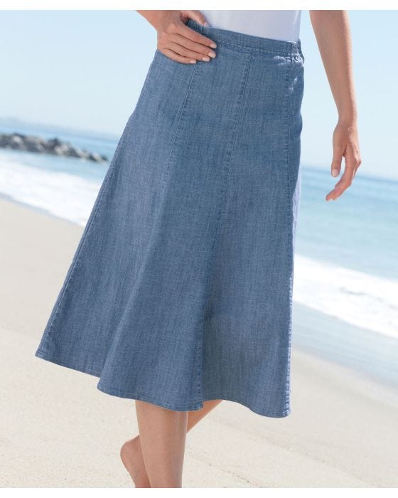 Damart Denim Skirt