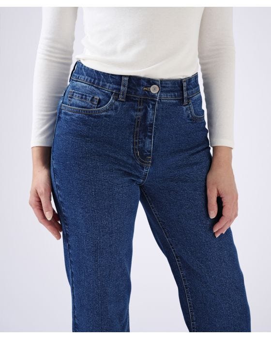 Damart Denim Straight Relax Leg Jeans