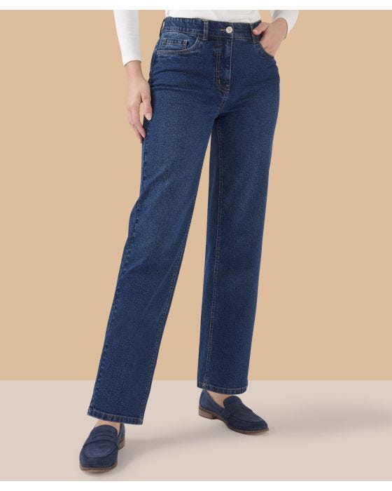 damart Denim Straight Relax Leg Jeans