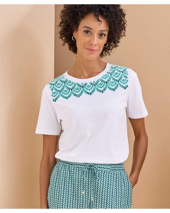 Damart Detailed T-shirt