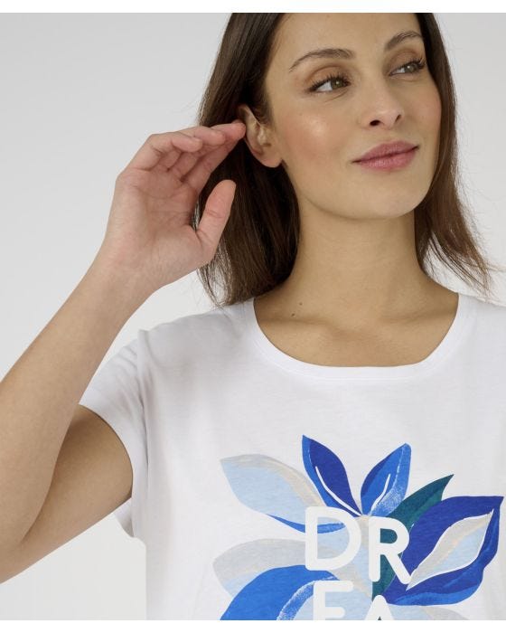 Damart Dream Print Cotton Pyjama Top