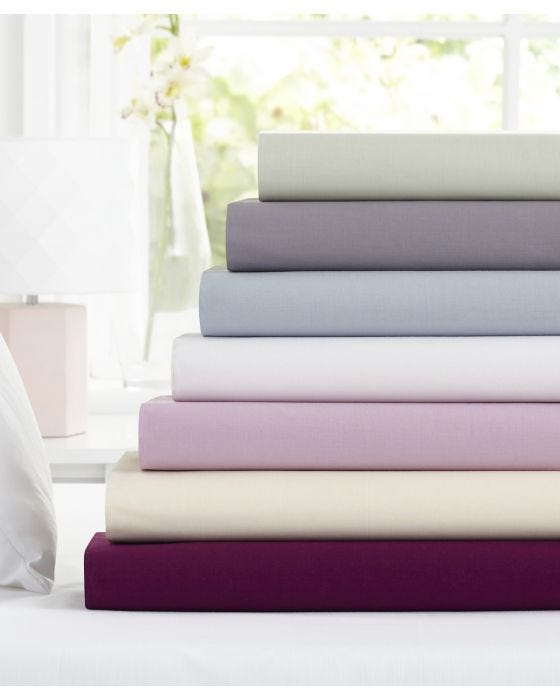 Damart Easy-Care Plain Dye Fitted Sheet