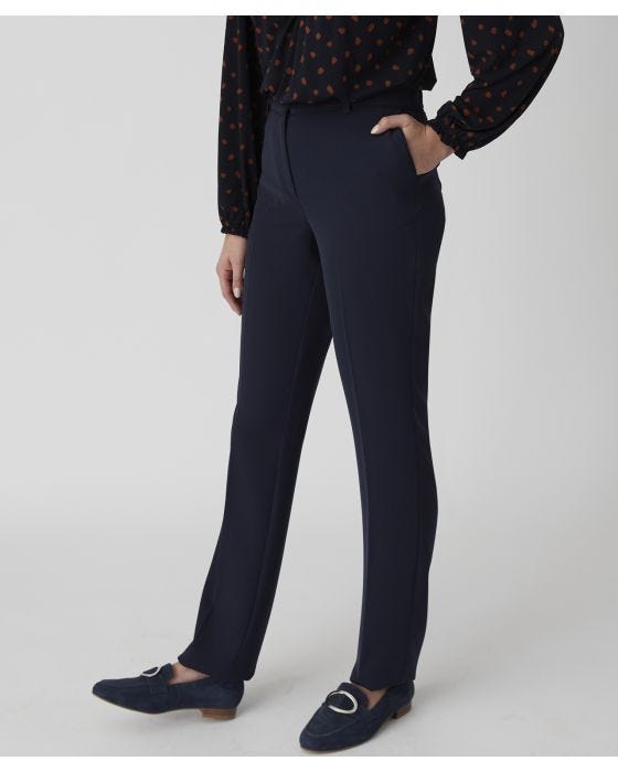 damart Easy-care Straight-leg Trousers