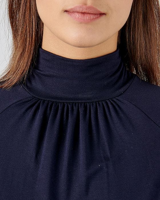 Damart Eco Gathered Neck Detailed Top