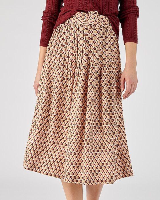 damart Eco Print Skirt