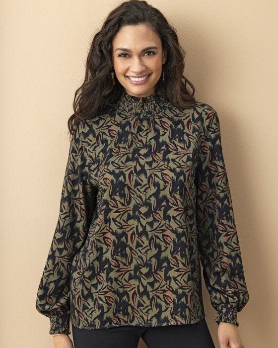 damart Eco Printed Blouse