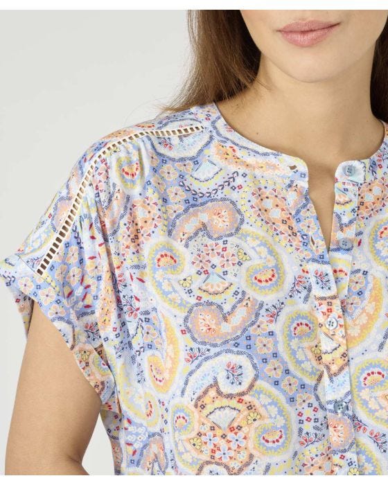 Damart Ecovero Printed Blouse