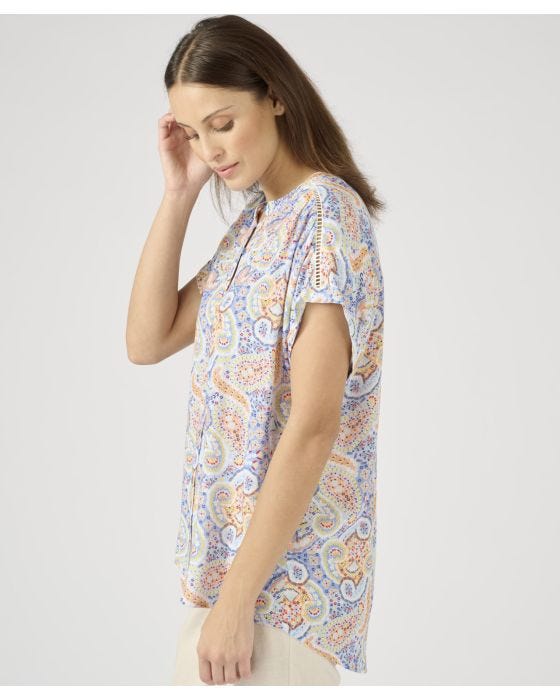 Damart Ecovero Printed Blouse