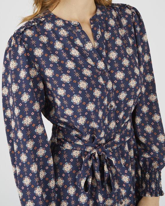 Damart Ecovero Printed Shirt Dress