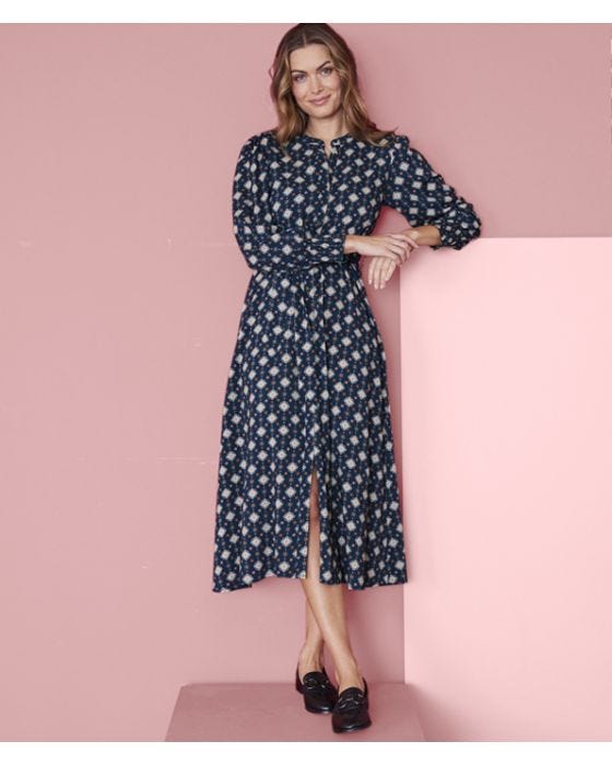 damart Ecovero Printed Shirt Dress