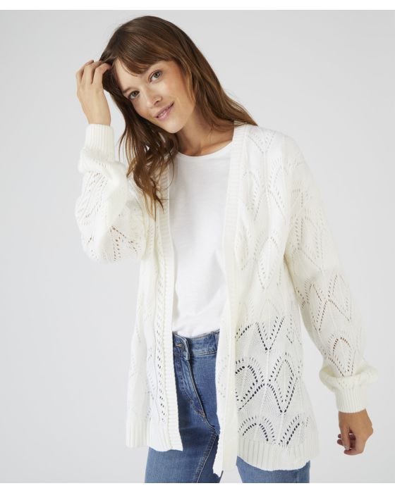 Damart Edge-to-Edge Cardigan