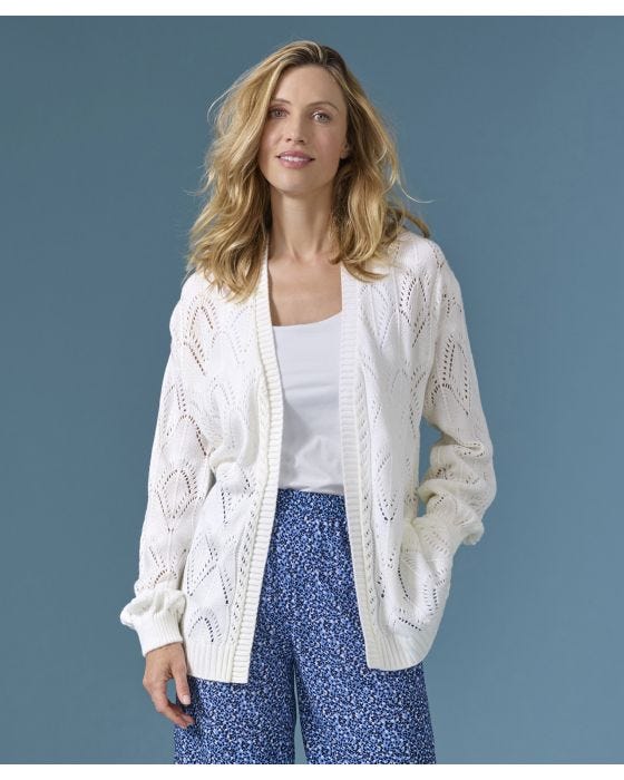 Damart Edge-to-Edge Cardigan