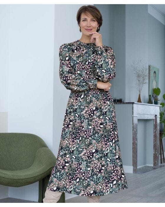 damart Elasticated Waist Dress