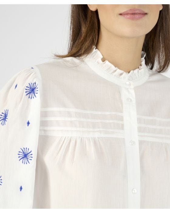 Damart Embroidered Blouse
