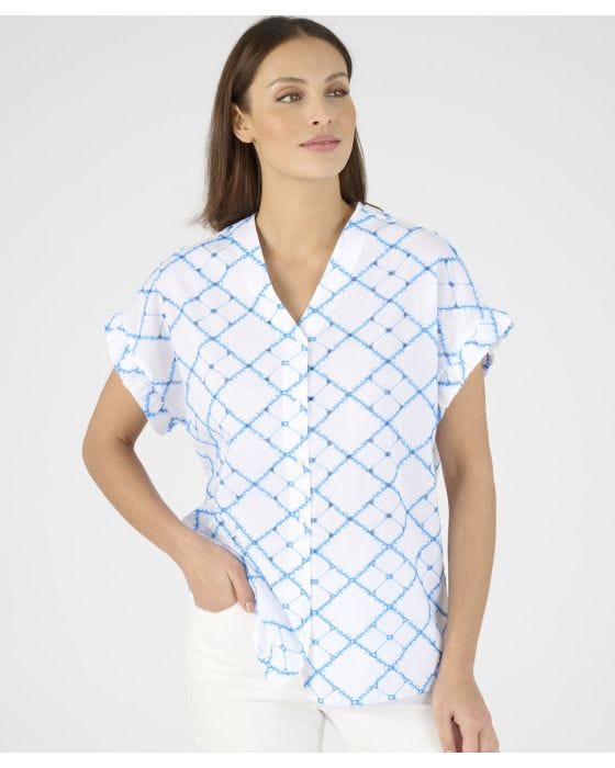 Damart Embroidered Blouse