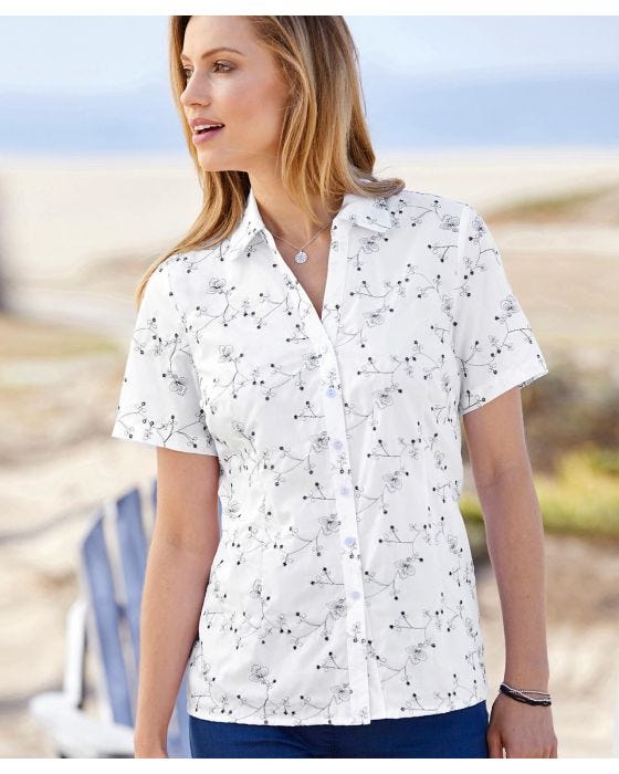 Damart Embroidered Blouse