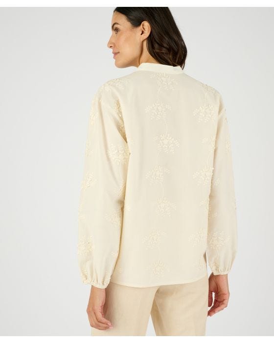 Damart Embroidered Blouse