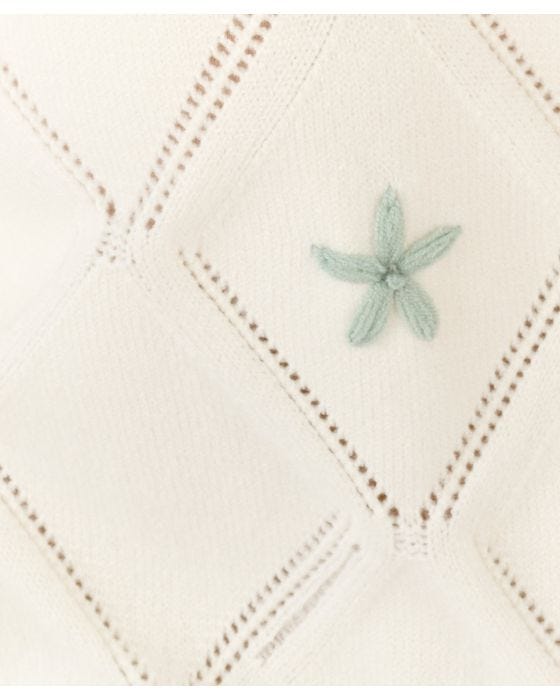 Damart Embroidered Cardigan