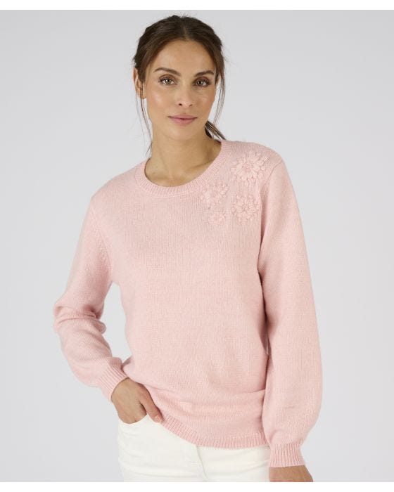 Damart Embroidered Jumper
