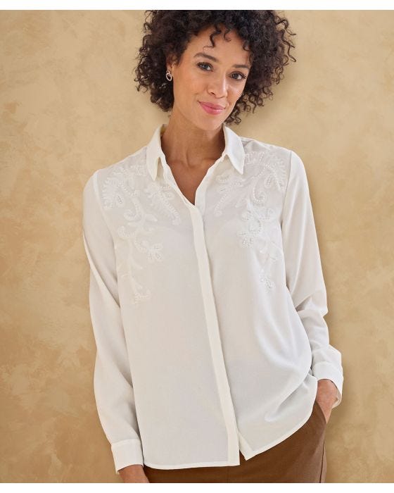 damart Embroidered Shirt