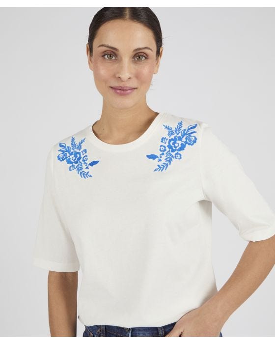 Damart Embroidered T-shirt