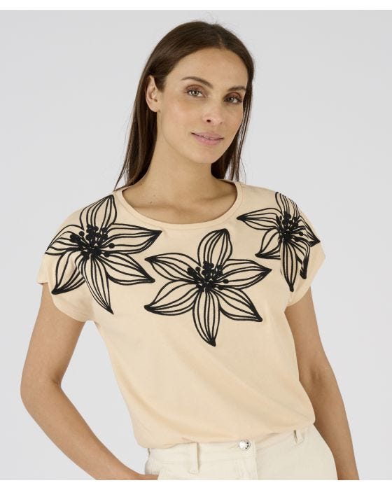 Damart Embroidered Top