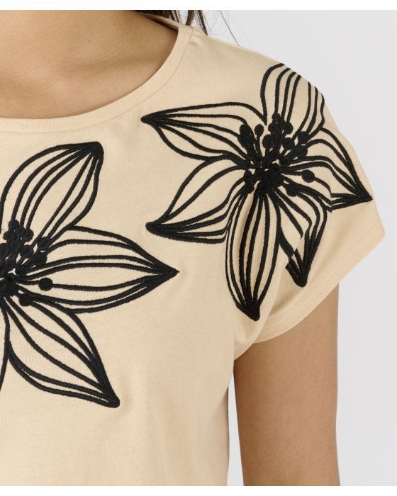 Damart Embroidered Top