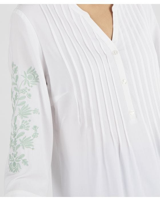 Damart Embroidered Tunic