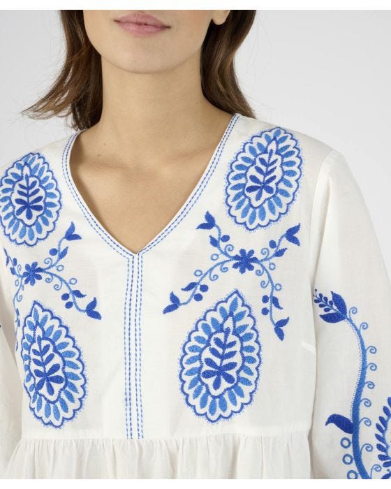 Damart Embroidered Tunic