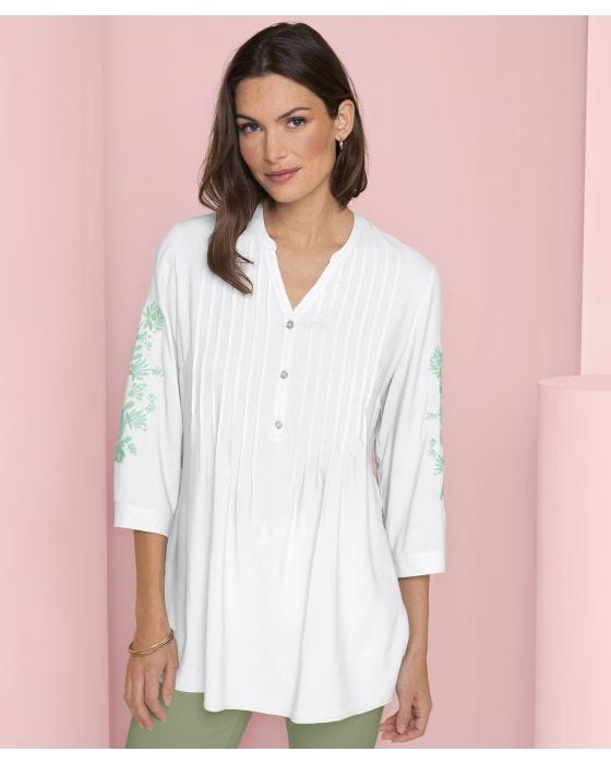 damart Embroidered Tunic